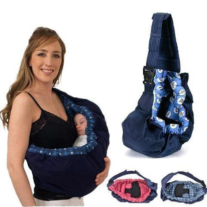 Écharpe porte-bébé réglable en coton pour -nés