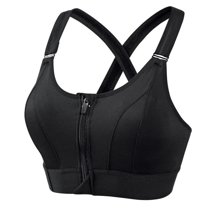 Brassière de sport réglable en tissu confortable