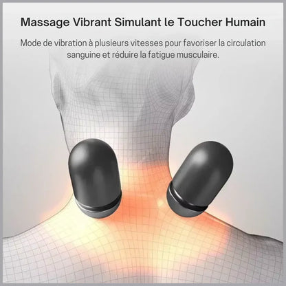Oreiller Cervical Chauffant et Massant