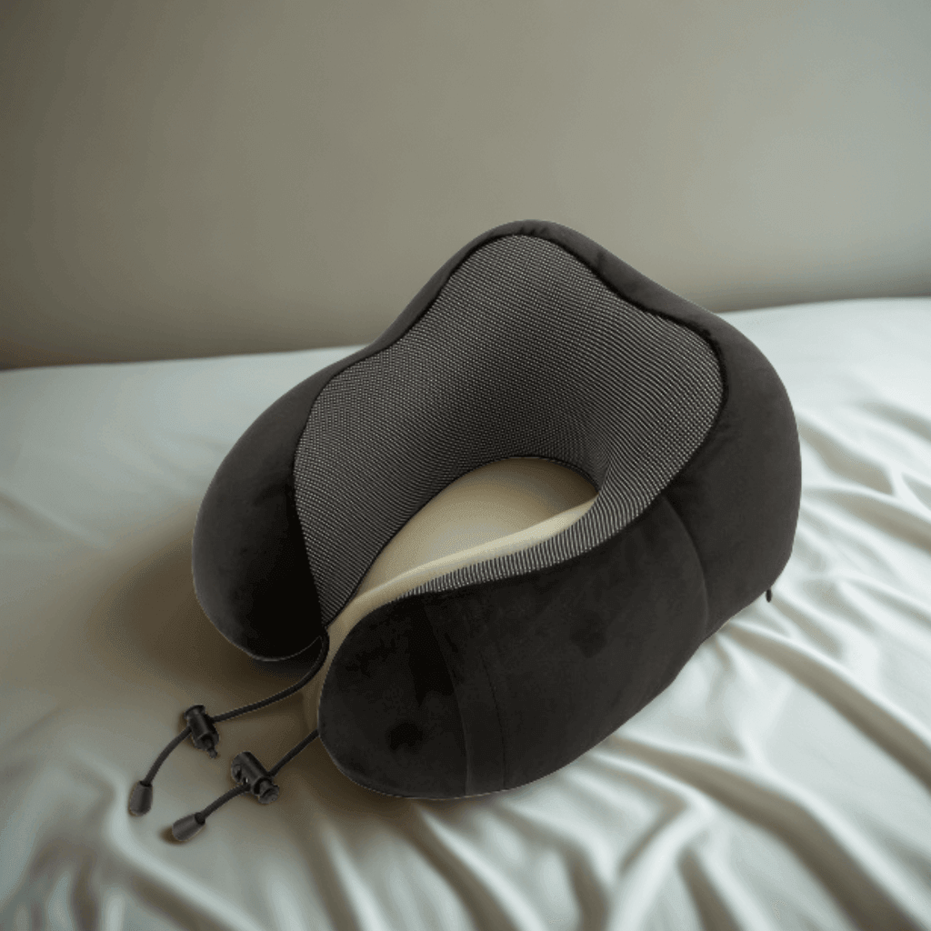 Oreiller de voyage ergonomique en mousse mémoire de forme U