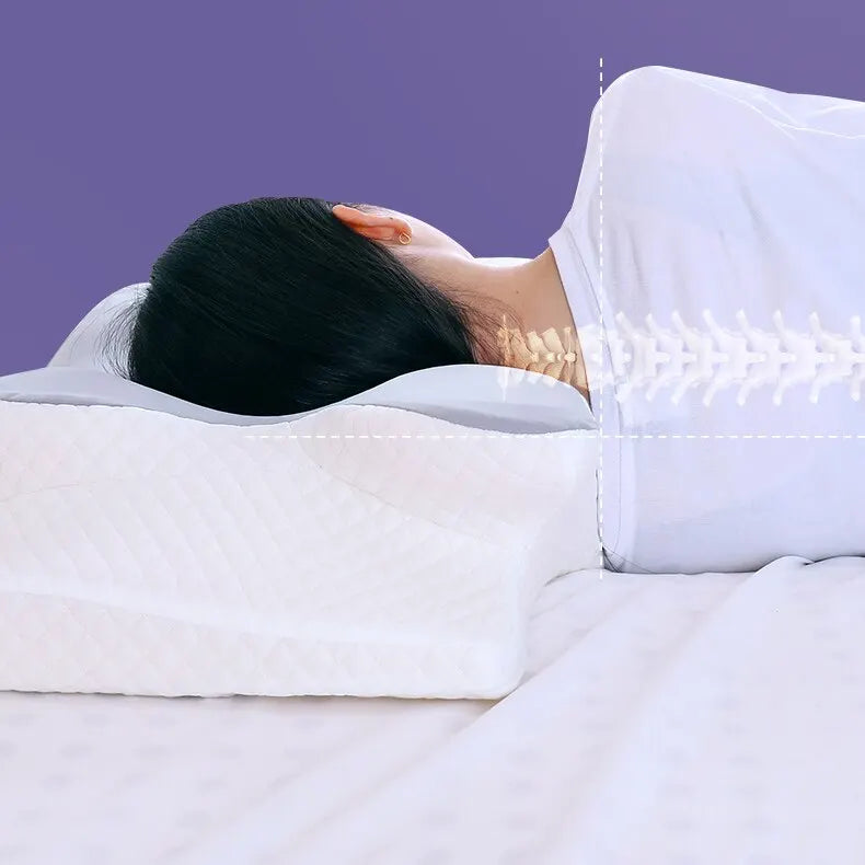 OrthoDream™ Oreiller Orthopédique en Mousse à Mémoire de Forme Anti-Douleur