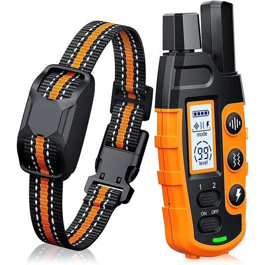Collier Anti-Aboiement pour Chien Étanche et Réchargeable - Santeova