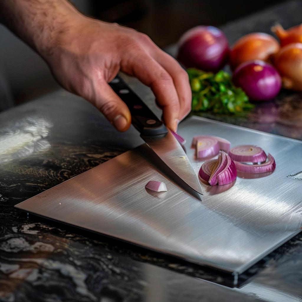 Planche à découper antibactérienne en plastique durable