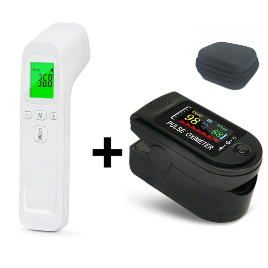 Moniteur de Pouls et Thermomètre Électronique - Santeova