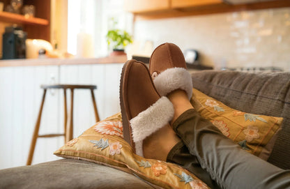 Pantoufles d’hiver confortables en mousse à mémoire de forme