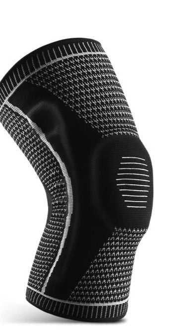 Genouillère ergonomique flexible de maintien sportif