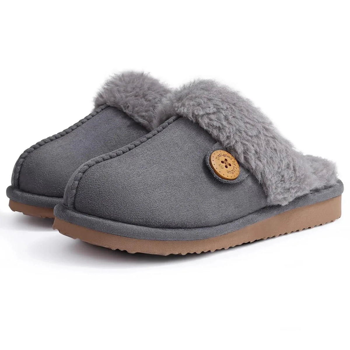 Pantoufles d’hiver confortables en mousse à mémoire de forme