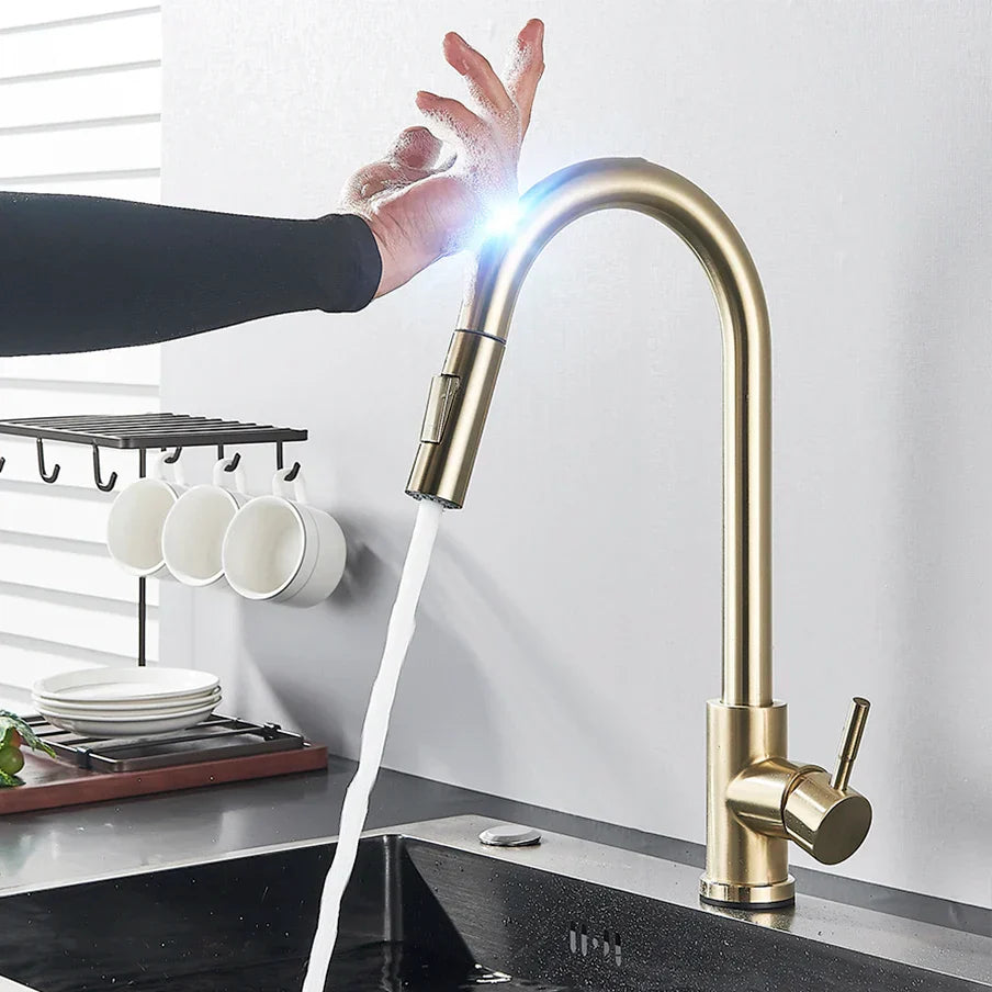Mitigeur Cuisine Électronique à Détecteur Automatique
