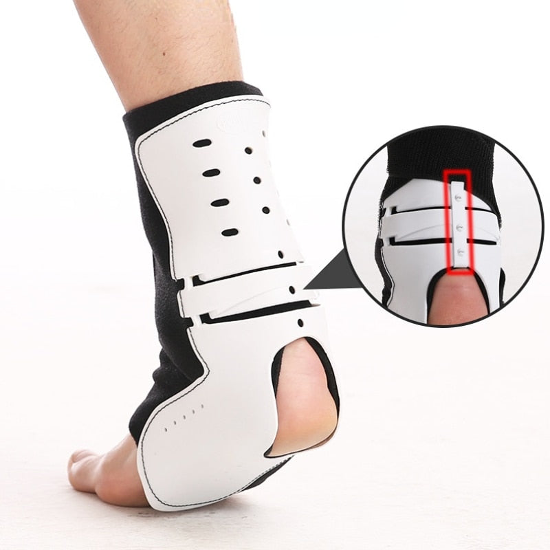Attelle cheville stabilisatrice réglable