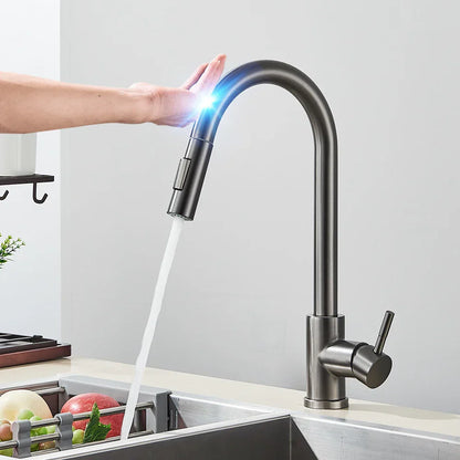Mitigeur Cuisine Électronique à Détecteur Automatique