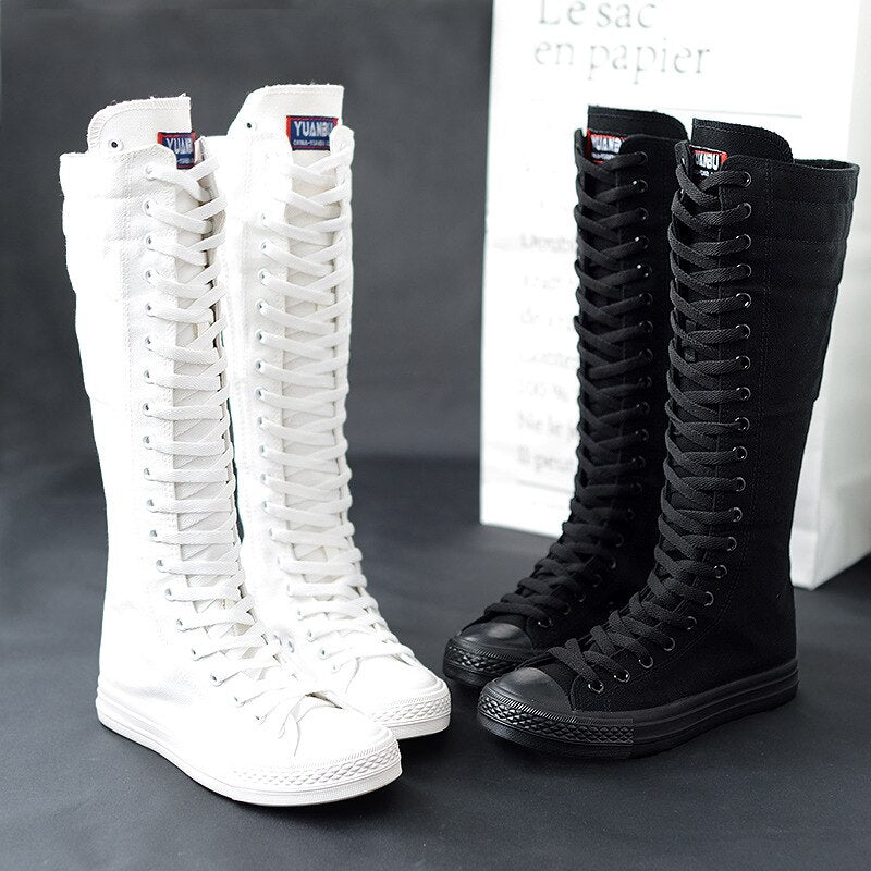 Bottes légères en toile classique
