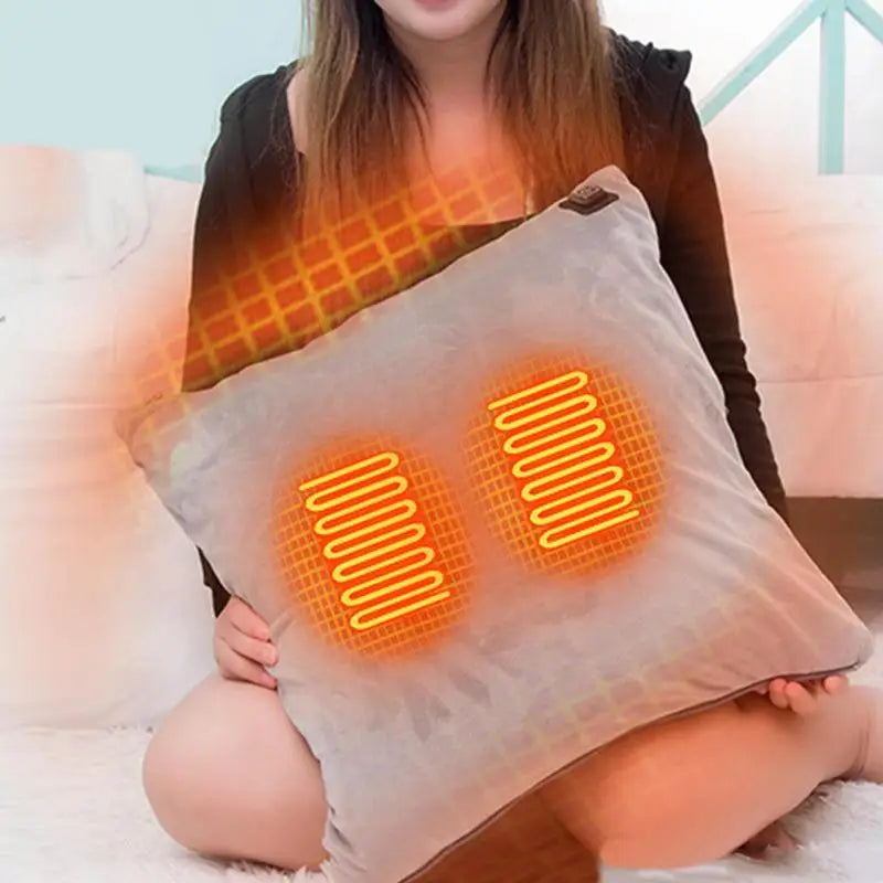 Coussin Chauffant Réversible Auto et Domicile - Santeova