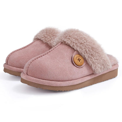 Pantoufles d’hiver confortables en mousse à mémoire de forme