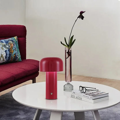 Lampe de chevet LED champignon design