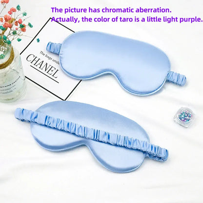 Masque de sommeil doux imitation soie confortable