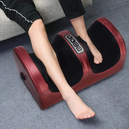 Masseur électrique portable pour pieds à vibrations apaisantes