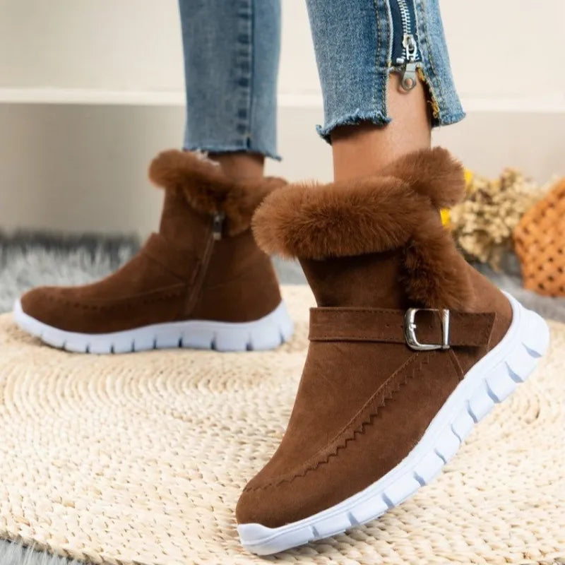 Bottes à lacets en cuir classique