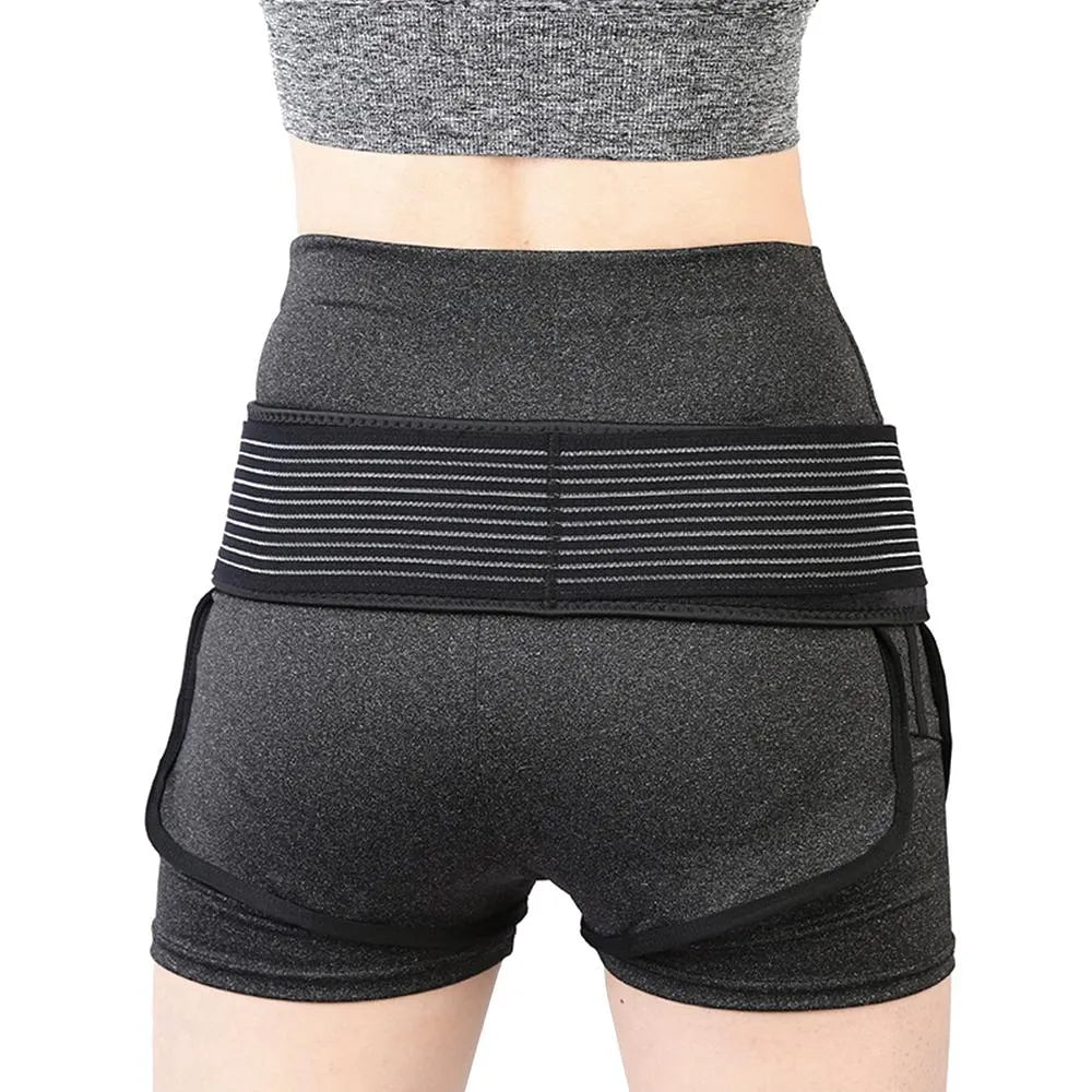Ceinture de soutien articulaire sacro-iliaque réglable
