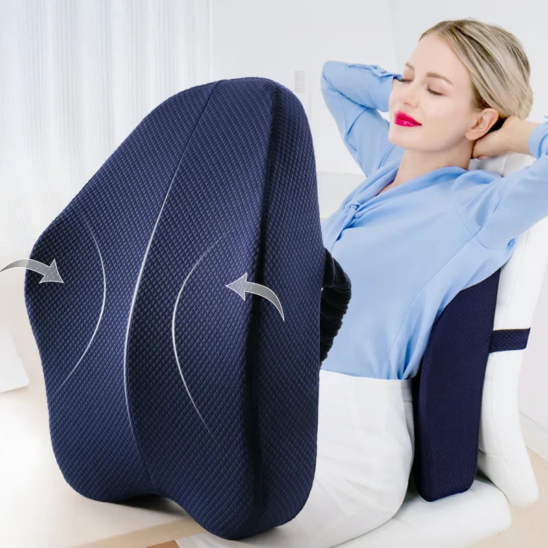 Coussin de siège ergonomique en mousse à mémoire de forme