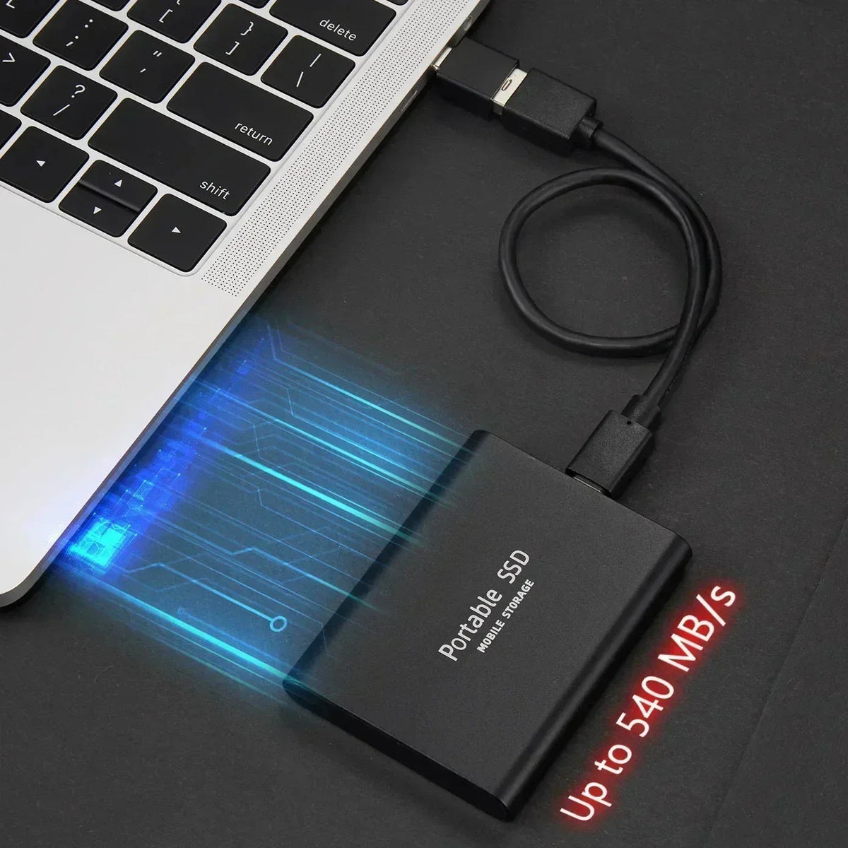 Disque dur SSD externe haute vitesse USB-C