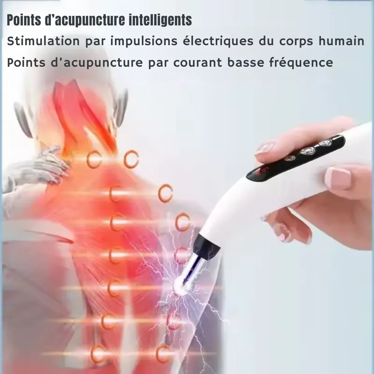 Stylo d’Acupuncture Électrique 5 en 1