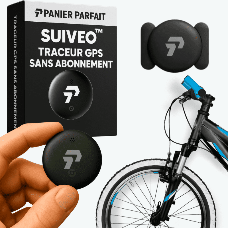 Traceur GPS vélo sans fil compatible Android iOS