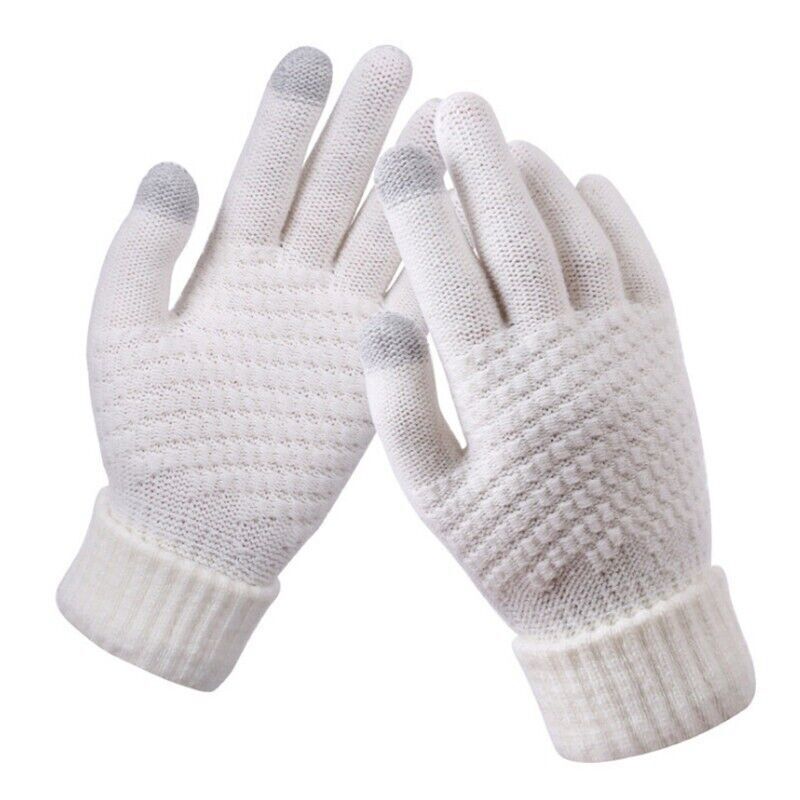 Gants tricotés légers à design élégant