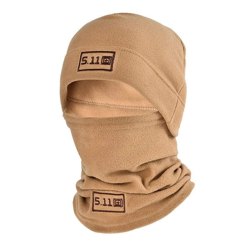 Cagoule chaude isolante en tissu extensible multifonction