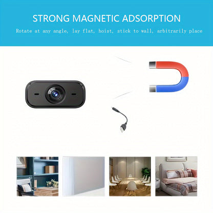 Mini caméra de sécurité WiFi avec détection de mouvement et vision