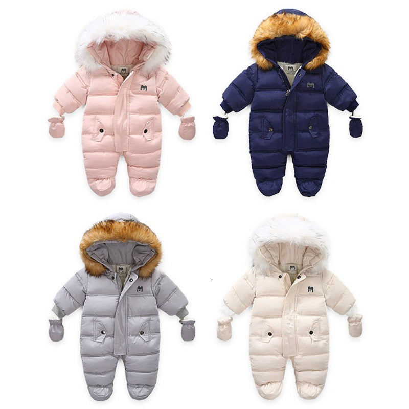 Combinaison pilote d'hiver isolante pour bébé