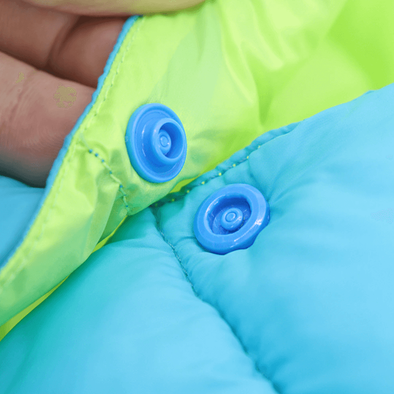 Manteau imperméable réversible pour chien léger