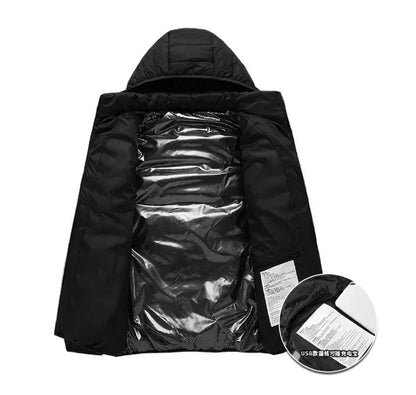Veste électrique autochauffante à 21 zones