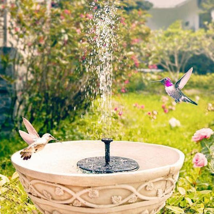 Mini fontaine d'eau solaire autonome compacte