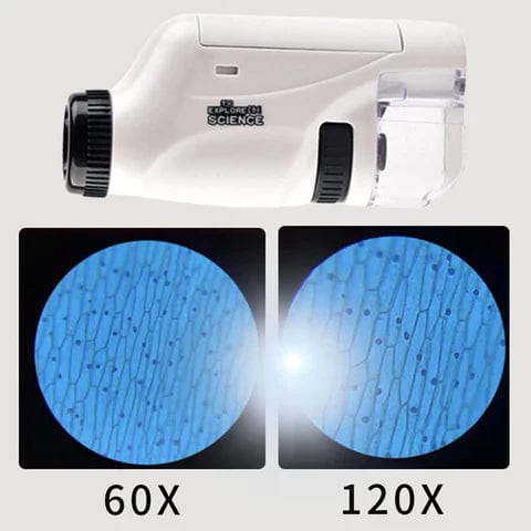 Microscope de poche puissant à grossissement élevé