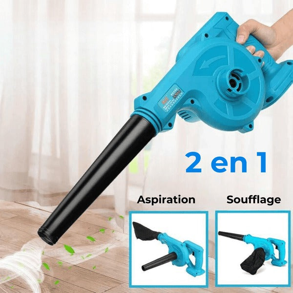 Aspirateur souffleur sans fil rechargeable 21 V