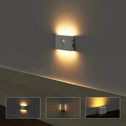 Veilleuse LED sans fil à induction rechargeable