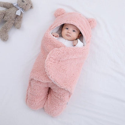 Nid d'ange polaire chaud pour emmaillotage bébé hiver