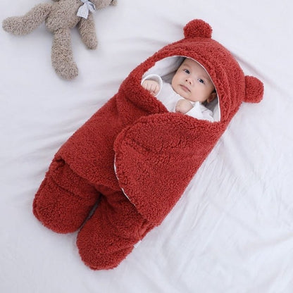 Nid d'ange polaire chaud pour emmaillotage bébé hiver
