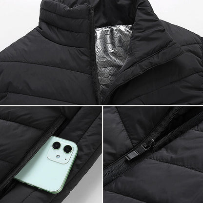 Gilet chauffant rechargeable pour activités extérieures