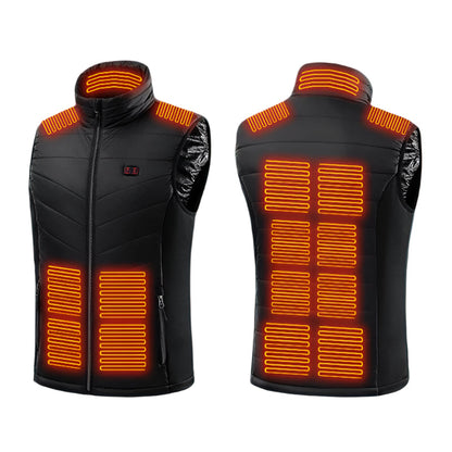 Gilet Électrique Chauffant pour Homme – Veste de Chasse Réchauffante - Santeova