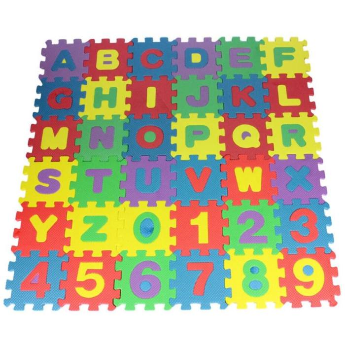 Tapis de Sol Moussé pour Enfant - Santeova