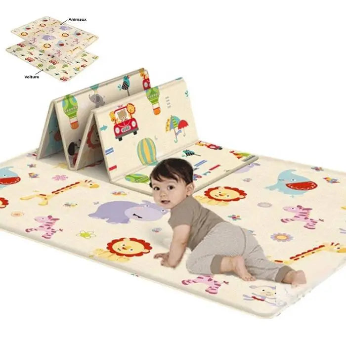Tapis de jeu d’éveil doux et pliable pour bébé