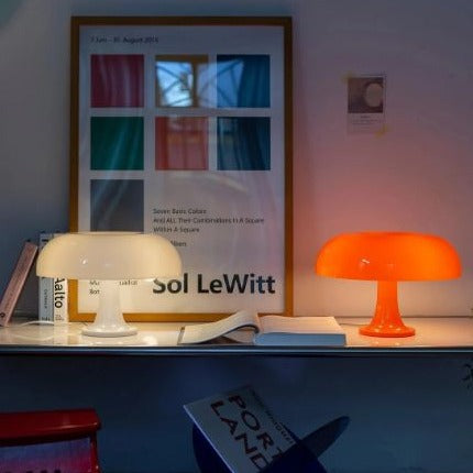 Lampe champignon LED design nordique
