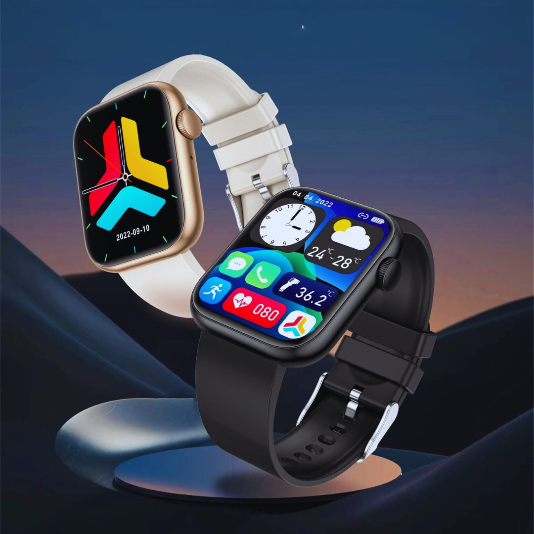 Montre connectée fitness à chargement sans fil
