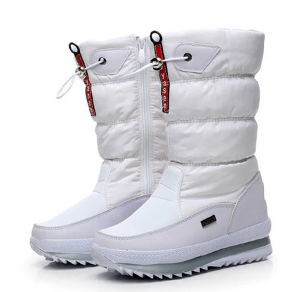 Bottes d'hiver isolantes doublure pelucheuse